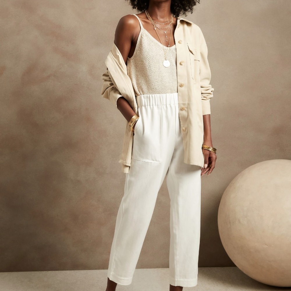 White Banana Republic Pants